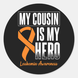 Adesivo Meu Primo Meu Cancer Hero Leukemia Leukemia Awaren