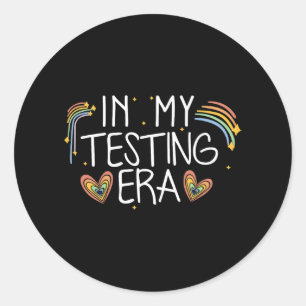 Adesivo Meu Professor T. Estudante do Dia de Teste da Era