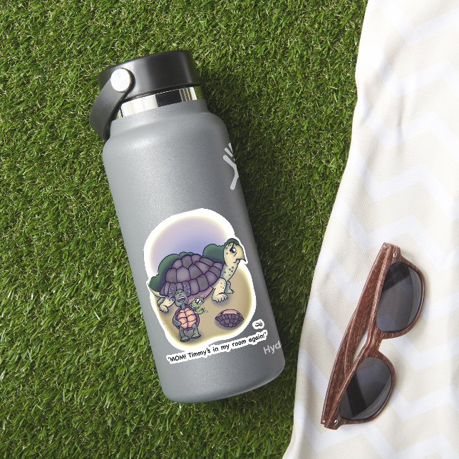 Adesivo Meu quarto é um pictante personalizado engraçado (HydroFlask Insitu)