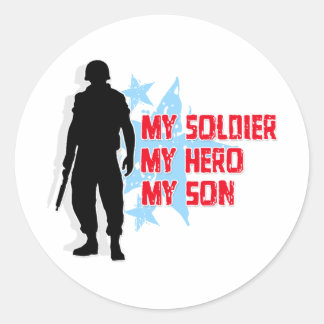 Adesivo Meu Soldado, Meu Herói, Meu Filho