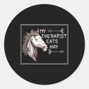 Adesivo Meu Terapista Come Hors Inglês Andando Em Dressage