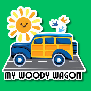 Adesivo Meu Vagão Woody à prova de água