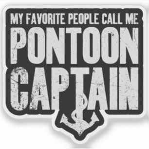 Adesivo Meus Amigos Favoritos Me Chamam de Capitão do Pont