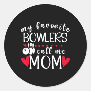 Adesivo Meus Boliches Favoritos Me Chamam Mãe Boliche Mãe