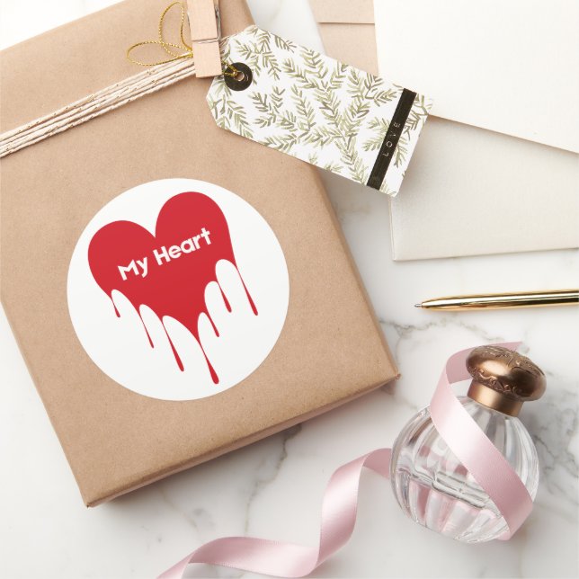 Adesivo Meus designs de namorados do coração (Presentear)