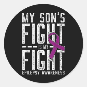 Adesivo Meus Filhos Combatem Minha Luta Contra A Epilepsia