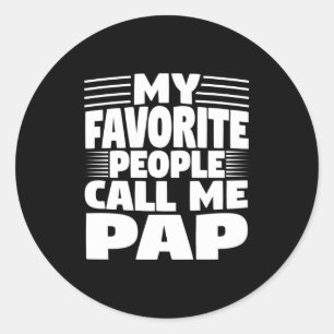 Adesivo Meus Pessoas Favoritas Me Chamam de Pap Presente D