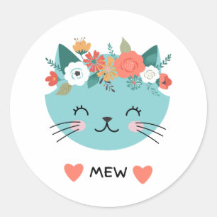 Adesivo Mew Cat