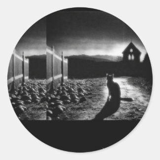 Adesivo Mewing On Night Sticker