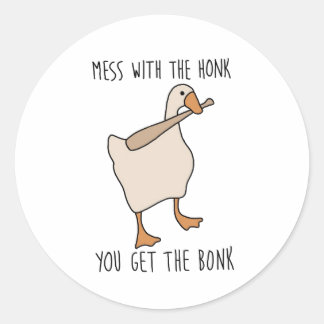 Adesivo Mexe Com O Buzinar, Você Ganha O Meme Do Bonk