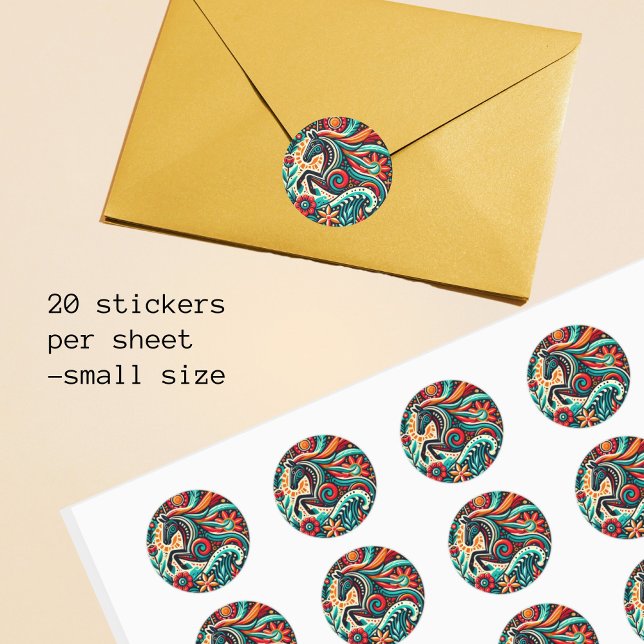 Adesivo Mexican fiesta horse (Criador carregado)