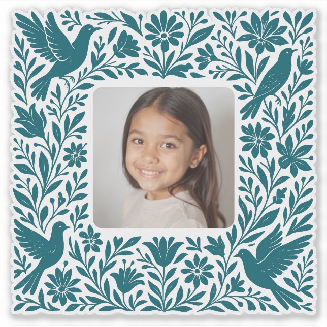 Adesivo Mexican Otomí Tenango Talavera with Photo (Frente)