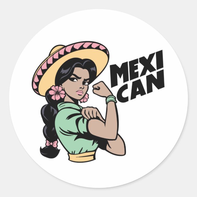 Adesivo MexiCAN Stickers (Frente)