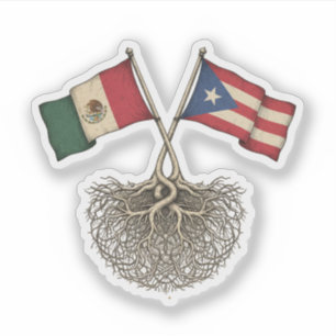 Adesivo Mexicano-Porto-Riquenho