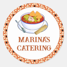 Adesivo Mexicano Pozole Rojo De Pollo