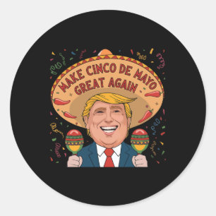 Adesivo Mexicano Torne Excelente Cinco De Mayo Novamente E