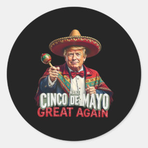 Adesivo Mexicano Torne Excelente Cinco De Mayo Novamente E