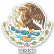 México & Águia, Bandeira do México