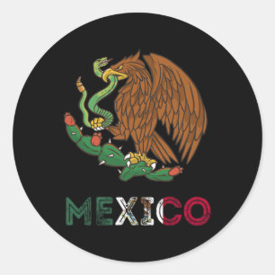 Adesivo México Águia Emblema Mexicano Bandeira do Orgulho
