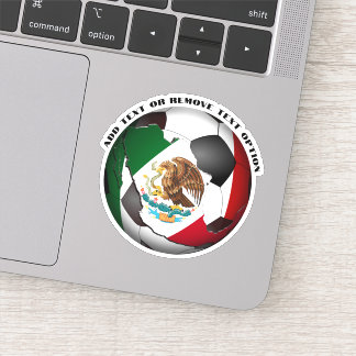Adesivo México: Bandeira do futebol mexicano