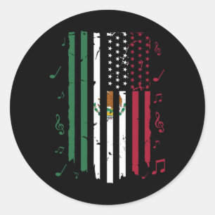 Adesivo México Bandeira dos Estados Unidos Patriot Bandeir