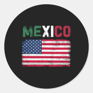 Adesivo México Bandeira dos Estados Unidos Patriot Bandeir