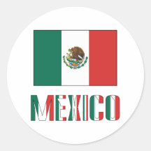 México e Bandeira Mexicana