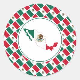 ADESIVO MEXICO FLAG