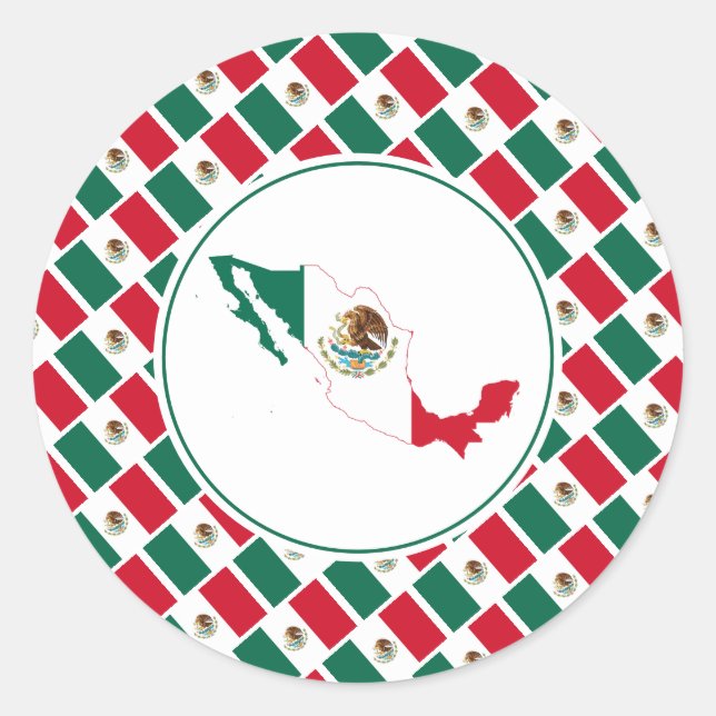 ADESIVO MEXICO FLAG (Frente)