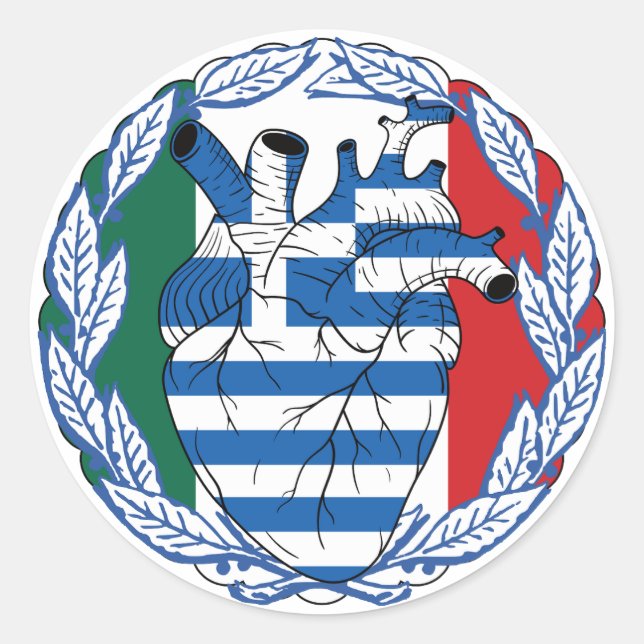 Adesivo México México Independência Grega Grécia Grega (Frente)