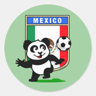 Adesivo México - Panda de Futebol