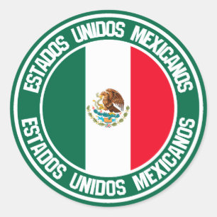 Adesivo México Round Emblem
