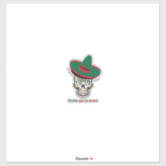 Adesivo Mexico Soccer Skull 2026 - Pasión Que No Muere Foo