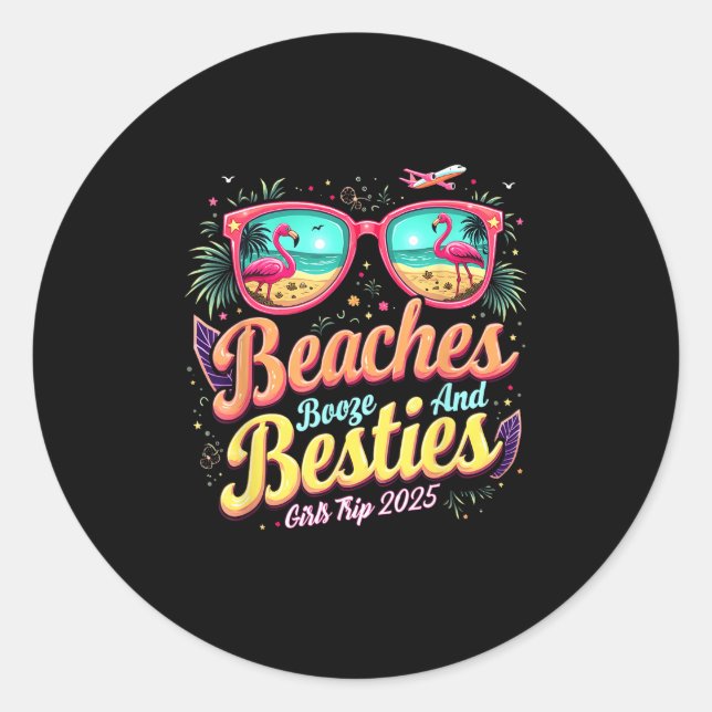 Adesivo México Trip Beaches Booze Besties Girls Trip Beach (Frente)