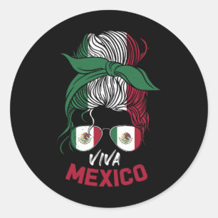 Adesivo México Vintage, México Flag Pride Hat Jersey 2