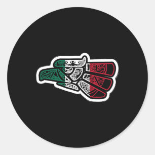 Adesivo México Vintage Orgulho de Bandeira Mexicano Hecho