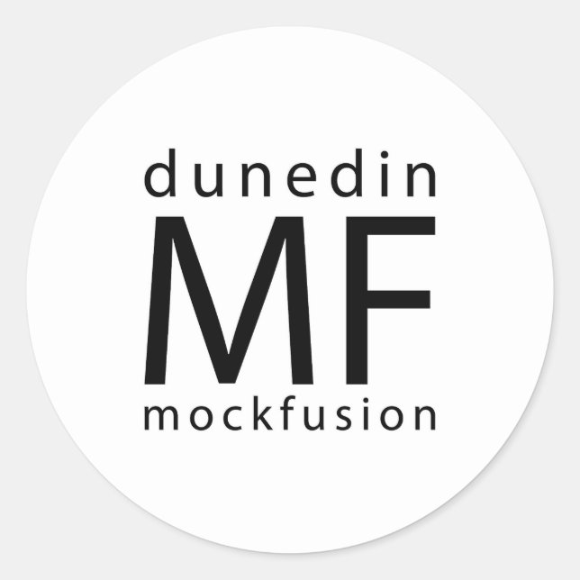 Adesivo MF Stickers White BG (Frente)