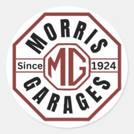 Adesivo MG Morris Garages