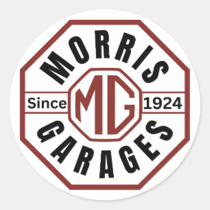 Adesivo MG Morris Garages