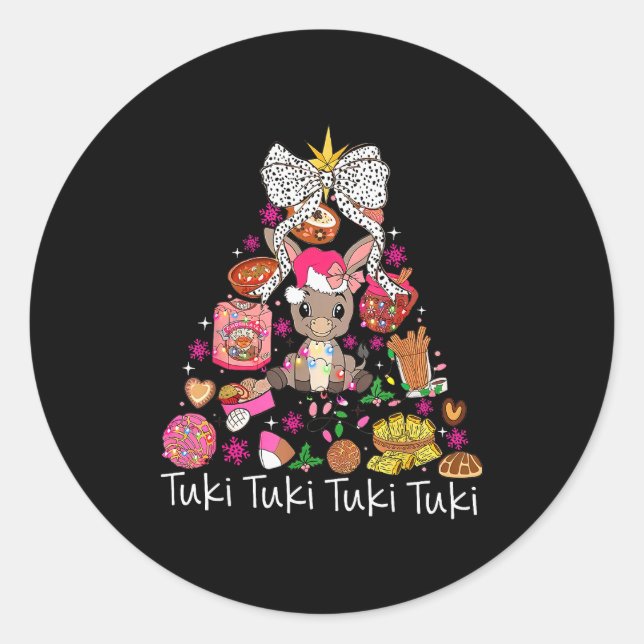 Adesivo Mi Burrito Sabanero Mexican Christmas Donkey Spani (Frente)