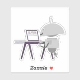 Adesivo Mia de Pesquisa de Trabalho