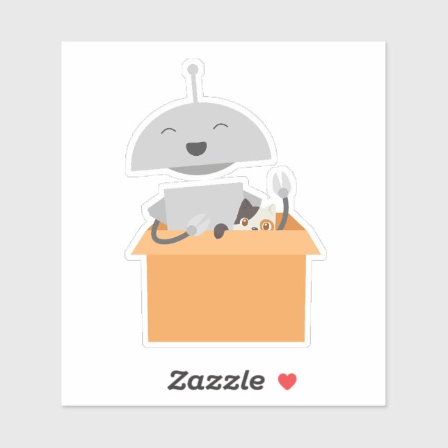 Adesivo Mia na caixa (Folha)