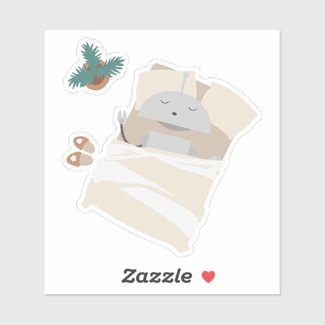 Adesivo Mia Sdormindo (Folha)