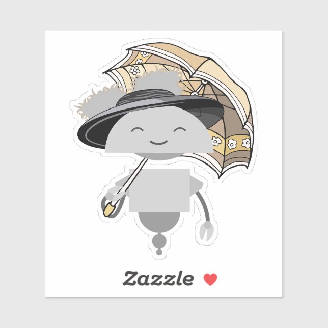 Adesivo Mia umbrella (Folha)