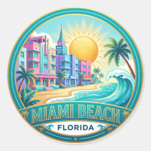 Adesivo Miami Beach Flórida
