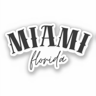 Adesivo Miami Flórida