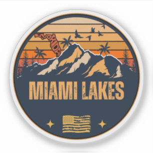 Adesivo Miami Lakes, Flórida