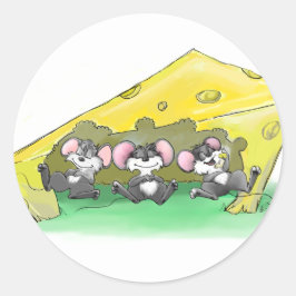 Adesivo Mic, Mac e Moe Banquete de Ação de Graças