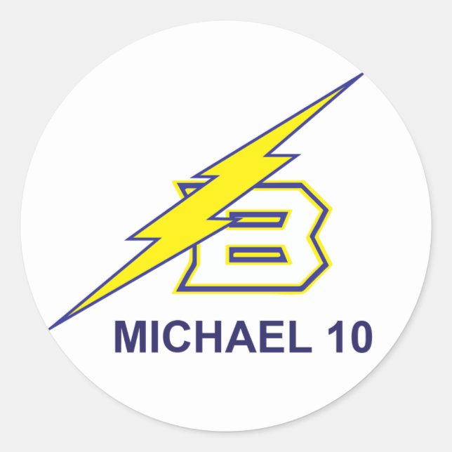 ADESIVO MICHAEL 10 (Frente)