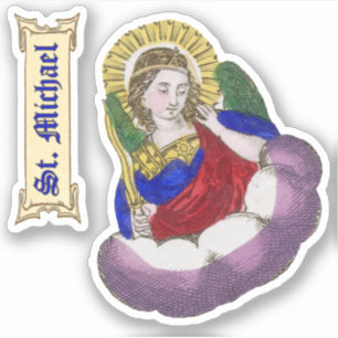 Adesivo Michael, o Arcanjo (M 009)